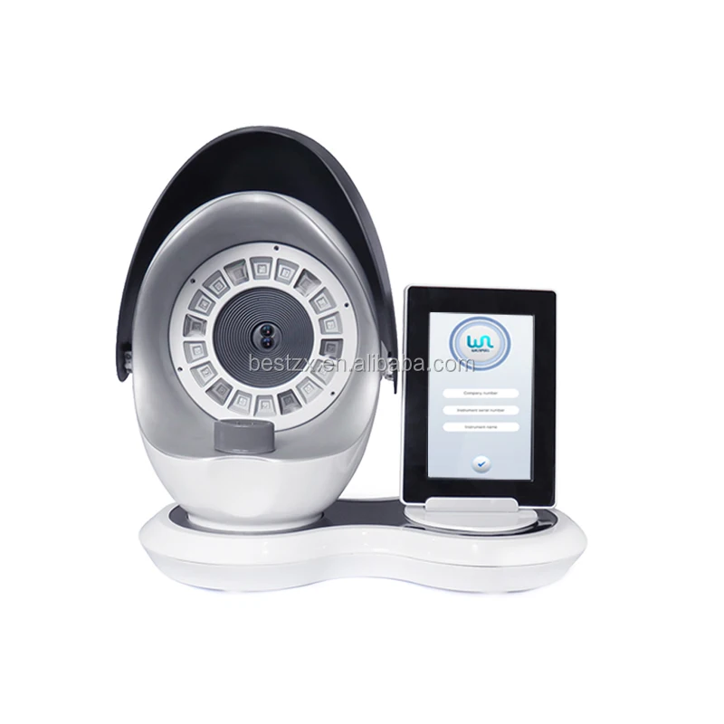 Adjustable digital skin analyzer wifi 2019 skin analyzer comprehensive function factory price, White
Adjustable digital skin analyzer wifi 2019 skin analyzer comprehensive function factory price, White