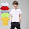 Cheap wholesale plain o neck 100% cotton unisex soft baby t-shirt custom t shirt kids tshirts print t shirt