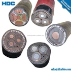 double steel taped armored power cable pvc cable dog cable