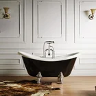 High Quality Adult Used Soaking Classical Freestanding Zinc Alloy Claw Foot Acrylic Bathtub Bath Tub