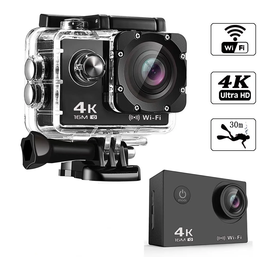 BSCI Certified Ultra 4K Waterproof EKEN H9R Action Sport Camera with WIFI and Remote Control, Black;blue / green;red / pink;silver / gray;white;yellow / gold
BSCI Certified Ultra 4K Waterproof EKEN H9R Action Sport Camera with WIFI and Remote Control, Black;blue / green;red / pink;silver / gray;white;yellow / gold