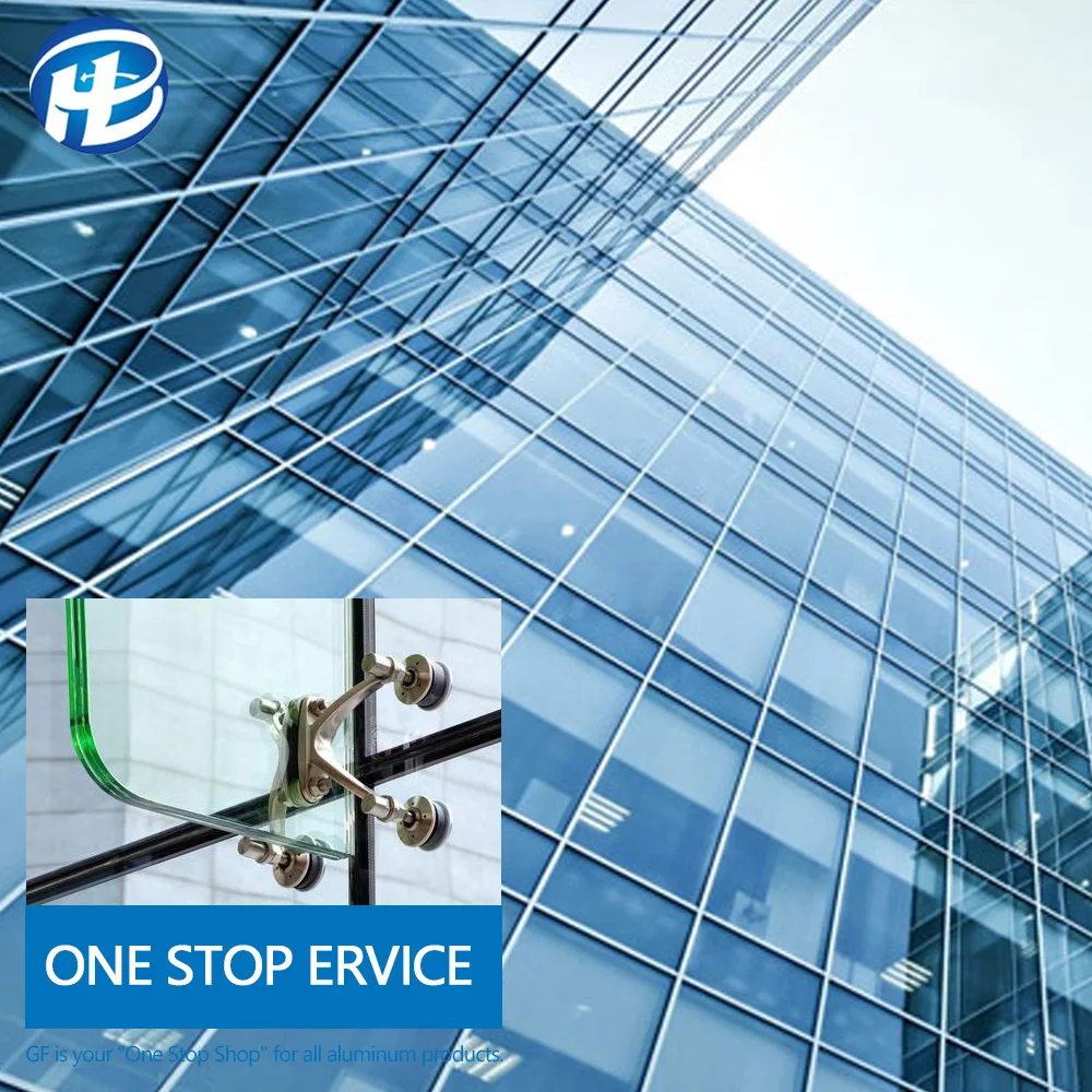 Alibaba Shop Structural Glazing Unitize Frameless Glazing Systems