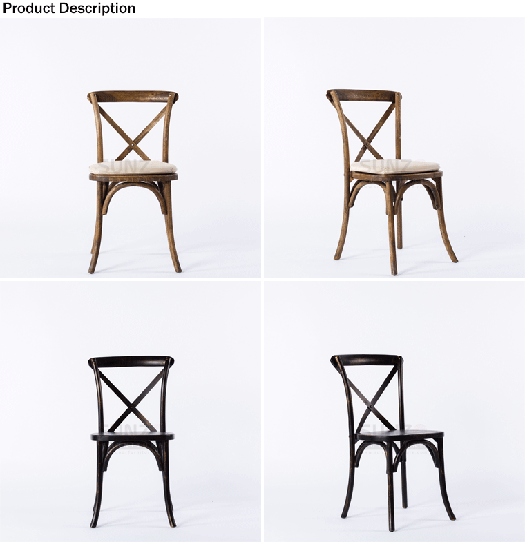 Event wedding party corssing chair