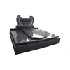 Good Price For Memorial Stone Monument, Double Angel Headstone For Granite Monument+