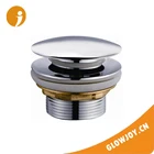 (GJ-AZ0442)Glowjoy 1 1/2" brass/zinc bath drainer
