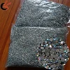 korean quality round AB crystal hot fix rhinestone for garment