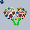 Cheap custom wood beach tennis racket with LOGO