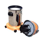 Dual purpose dry and wet vacuum cleaner for vehicle use High power stainless steel material 30L