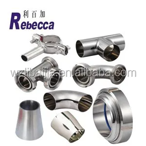 Best selling and Stainless steel sus 316L sanitary pipe fitting for industrial use