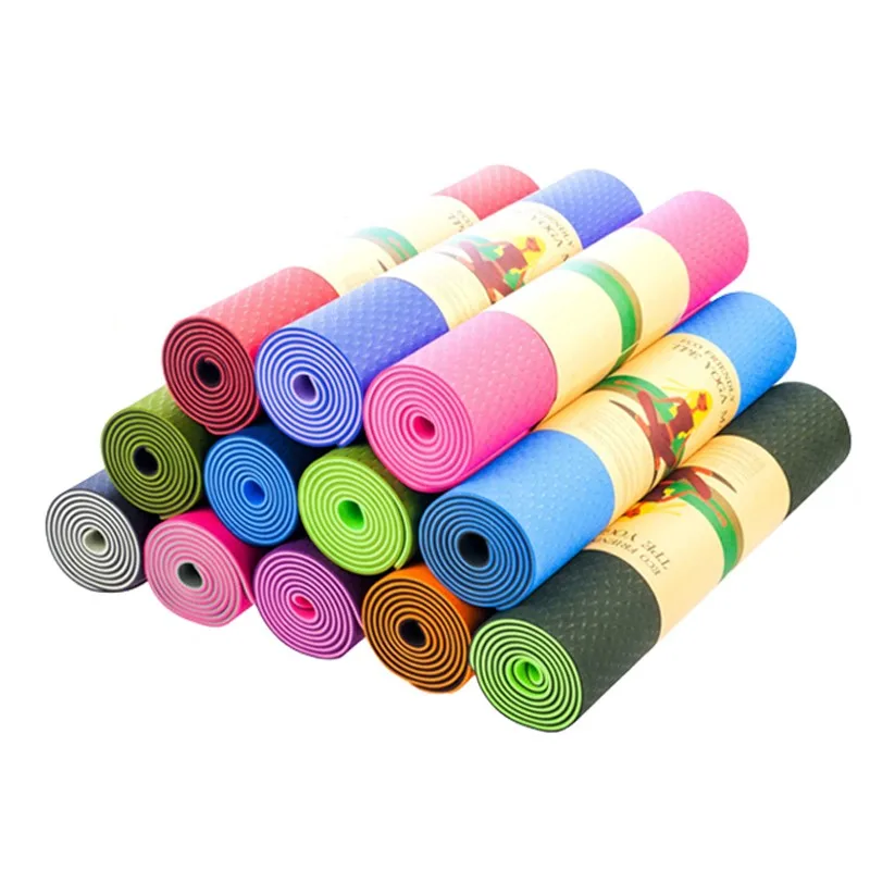 For Women Men, Eco-Friendly TPE Mat Non Slip 1/4 Inch Thick Exercise Mat for Yoga Pilates and Fitness yoga mat, Blue,green,yellow,red,pink,black,gray ,etc
For Women Men, Eco-Friendly TPE Mat Non Slip 1/4 Inch Thick Exercise Mat for Yoga Pilates and Fitness yoga mat, Blue,green,yellow,red,pink,black,gray ,etc