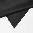 2020 FW bulk sample 50 polyester 50 cotton twill fabric wholesale for pants black soft touch