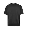 High Quality Black Short Sleeve Summer Plain Sweatshirts for Men