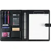 BUBM Leather Journal Pen Holder Notebook With Calculator