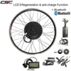 CSC Promotion wholesale Bluetooth 48V 1000W ebike Front Rear Wheel LCD display Electric bike DIY conversion Hub Motor Wheel Kit