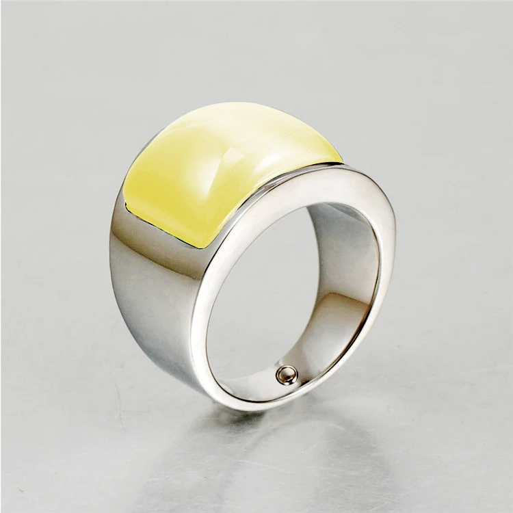 inox titanium ring