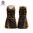 Hot Sale Free Design Custom Color Printer Sublimation Netball Uniform