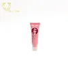 Empty squeeze lip gloss plastic container tube packaging soft cosmetic skin care airless tube