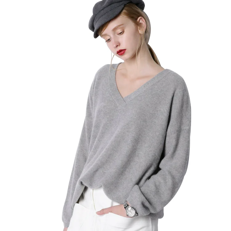 

Latest design custom sweater 100% cashmere sweater women jumper, Customized