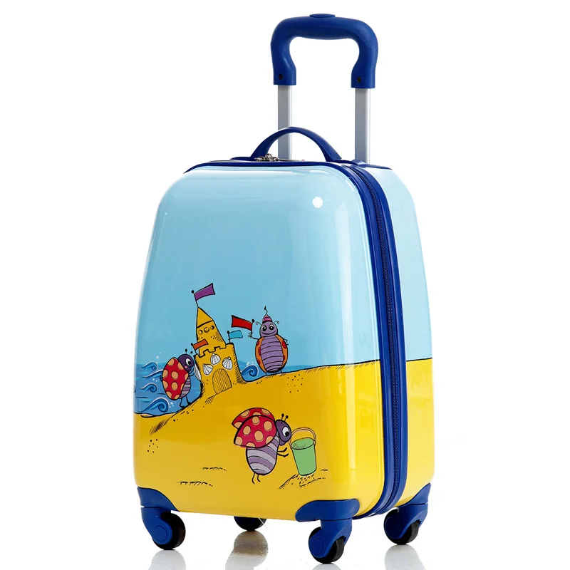 ABS Children 18 inch Cartoon character OEM / ODM children's trolley case kid luggage
ABS Children 18 inch Cartoon character OEM / ODM children's trolley case kid luggage