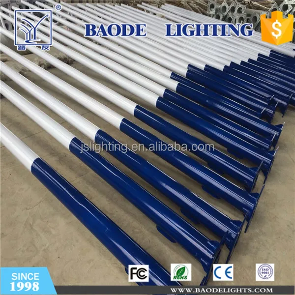 steel street lighting pole