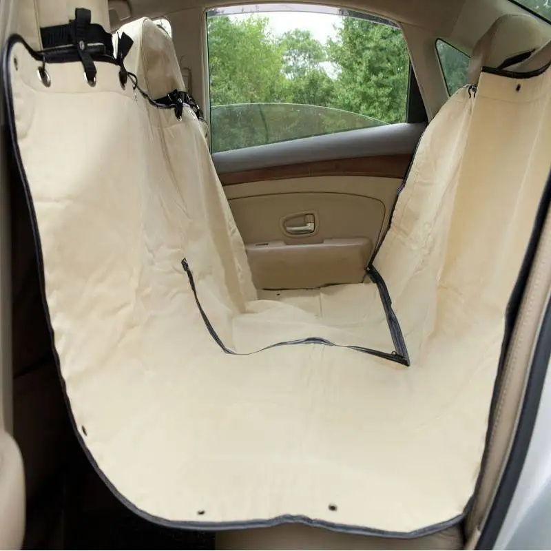 suede fabric foldable well fit car seat cover