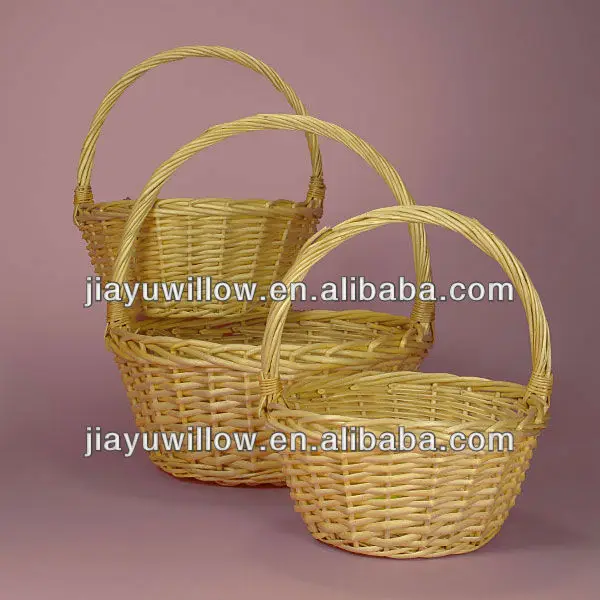 2014 linyi jiayu 3pcs willow wholesale gift basket supplies