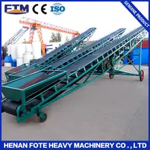 Conveyor belt feeder for manganese ore processing plant