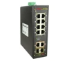 New product 10/100Mbps IEEE 802.3at industrial poe switch industry magnate china no.1 hot in USA UK RUSSIA