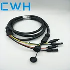 headlight fiber dc plug and jack wiring harness cable assembly appliance