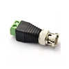 Straight CCTV Male BNC Connector Terminal Block for Cable