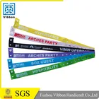wholesale custom woven fabric friendship bracelets/ wrist bands