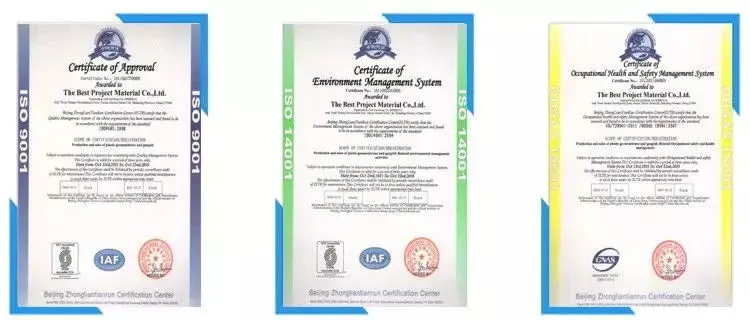 ISO9001 Certification and PP Material high strength geotextiles