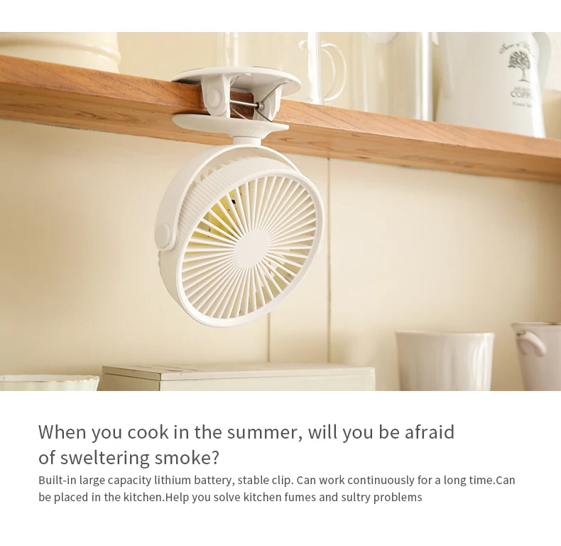 Table Fan, IMYCOO, Portable, 2000mah - detail 16