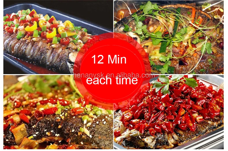 Chinese Portable Stainless Steel Fish Bbq Gas Grill  Griddle Wood Charcoal Smoker Korean Restaurant Equipment With Scraper
