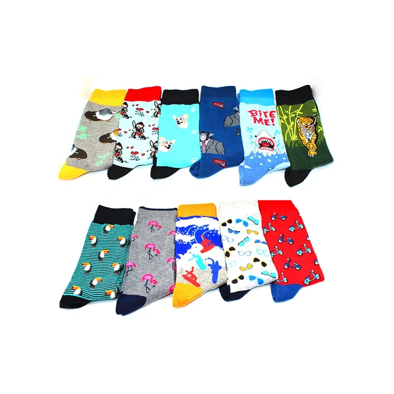 Animal new fashion customized creative tide socks multi-logo high tube foreign trade men's socks wholesale, Colorful color
Animal new fashion customized creative tide socks multi-logo high tube foreign trade men's socks wholesale, Colorful color