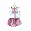 High Quality Cheap Price kids teen girls wear clothes sets newborn fashion clothing cotton sets with different size