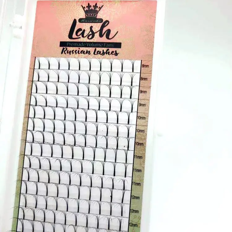 Synthetic Pre Fanned Tweezers Clear Band Volume Lashes, Black
Synthetic Pre Fanned Tweezers Clear Band Volume Lashes, Black