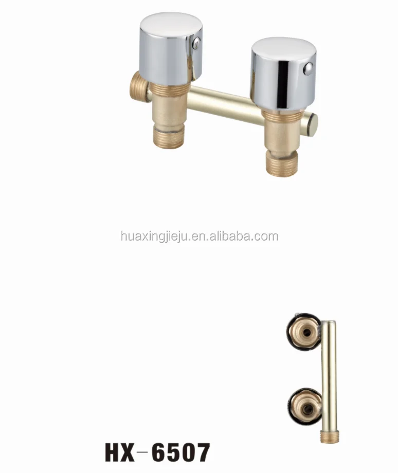 Factory price brass 3 function shower panel mixer standard bathroom faucets