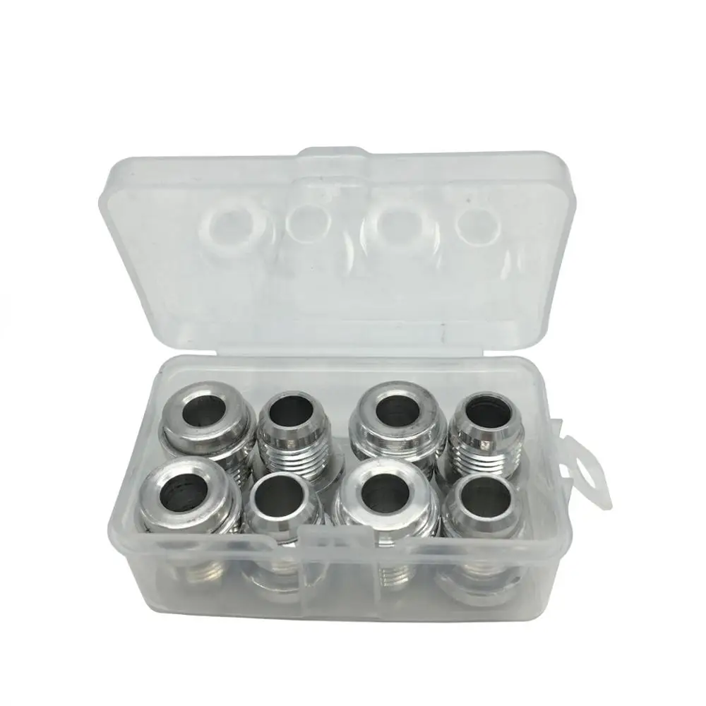 -12 AN Black Aluminum Flare Fitting Cap