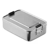 kitchen aluminum storage food container box food container lunchbox bread lunch box