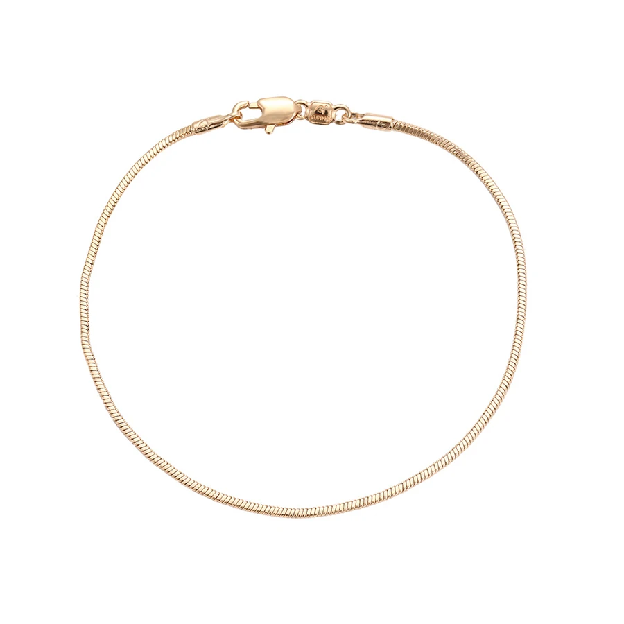 71131-Latest design gold no stone bracelet