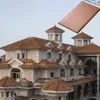 Types of building construction Materials Flat Clay slate Roof Tiles edging