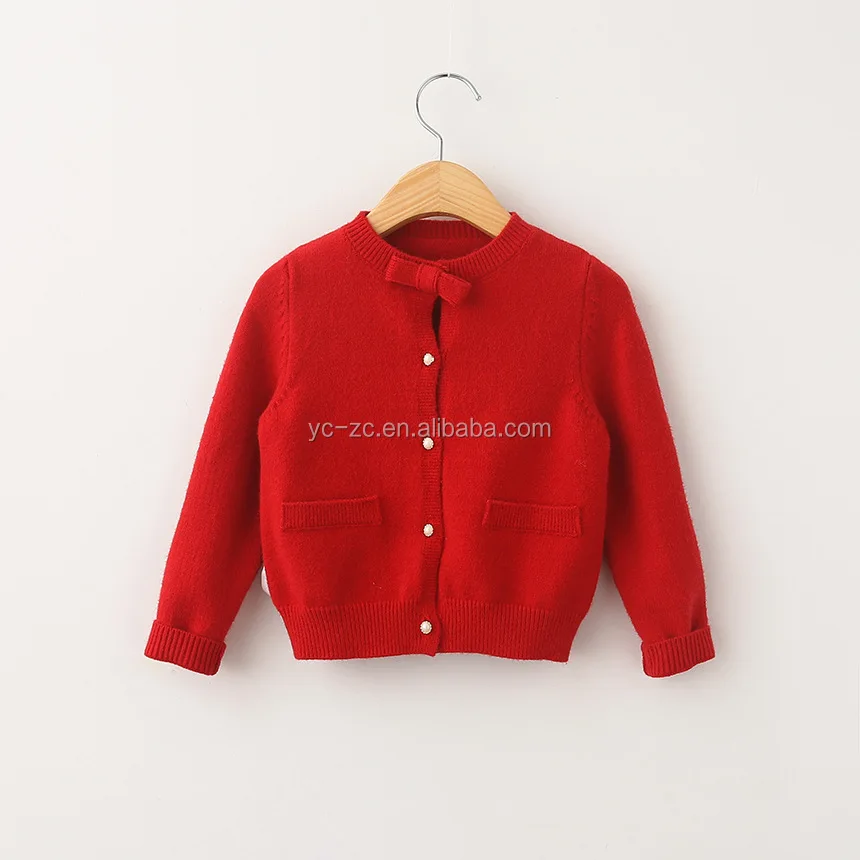 Pure cotton made lining cute baby hooded garments kids knit cardigan