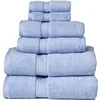 Maximum Softness and Absorbency dyeing towel set Pure Egyptian cotton plain bath sheet