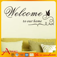 8181 welcome to our home diy home decorations wall decals living