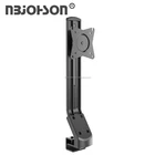 single arms adjustable computer desk mount monitor stand