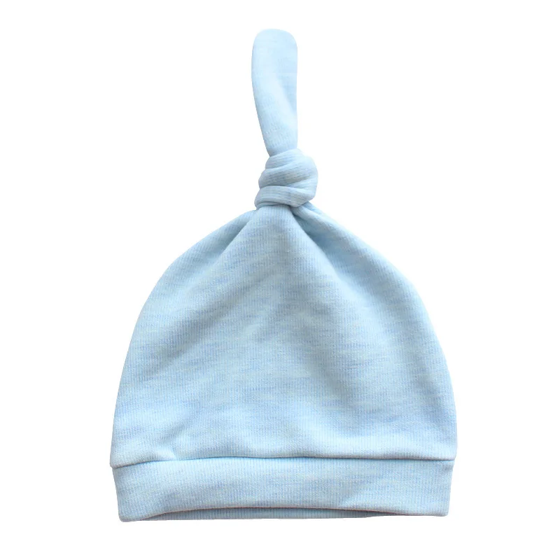 3 Pcs Organic Cotton Newborn Baby Hat Soft Comfortable Baby Sleeping Hat Newborn Boys Girls Tire Hat Spring Autumn Infant Beanie (1)