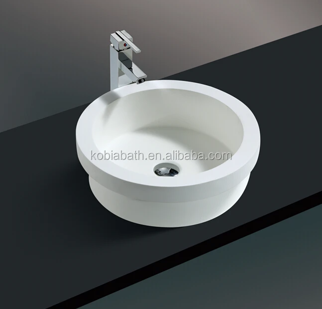 K-S1008sanitary ware toilette oben montieren waschbecken künstliche