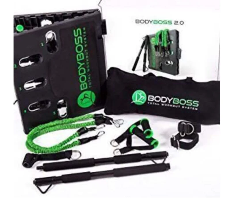 Hot sale bodyboss home gym 2.0 multi-function trainer for home exercise equipment, Green/black or customized
Hot sale bodyboss home gym 2.0 multi-function trainer for home exercise equipment, Green/black or customized