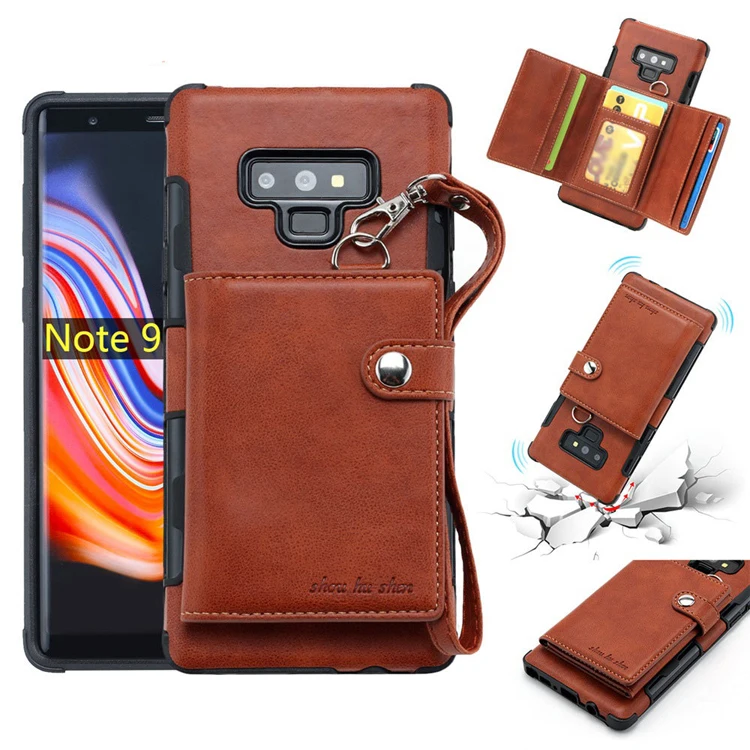 Hand Bag Rope Design Style Wallet with Credit Card Holder Leather Shockproof Phone Cover For Samsung Galaxy Note 9 Soft TPU Case
Hand Bag Rope Design Style Wallet with Credit Card Holder Leather Shockproof Phone Cover For Samsung Galaxy Note 9 Soft TPU Case